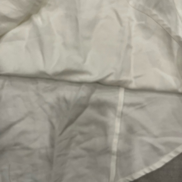 [US12]Floreat Anthropologie Linen Blend White Off-Shoulder WMN Poppy Bell Blouse - Picture 7 of 8